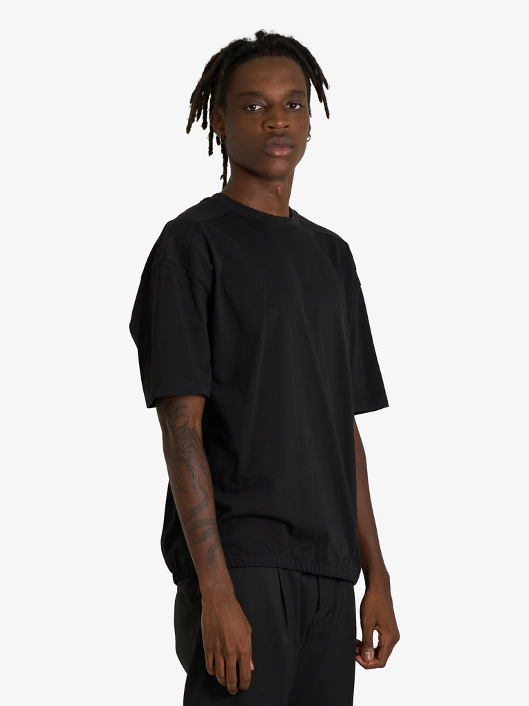LOW BRAND t-shirt uomo nero lana