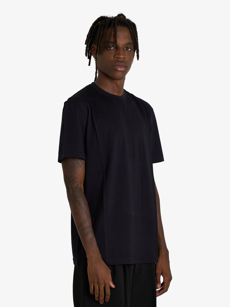 LOW BRAND t-shirt uomo blu lana