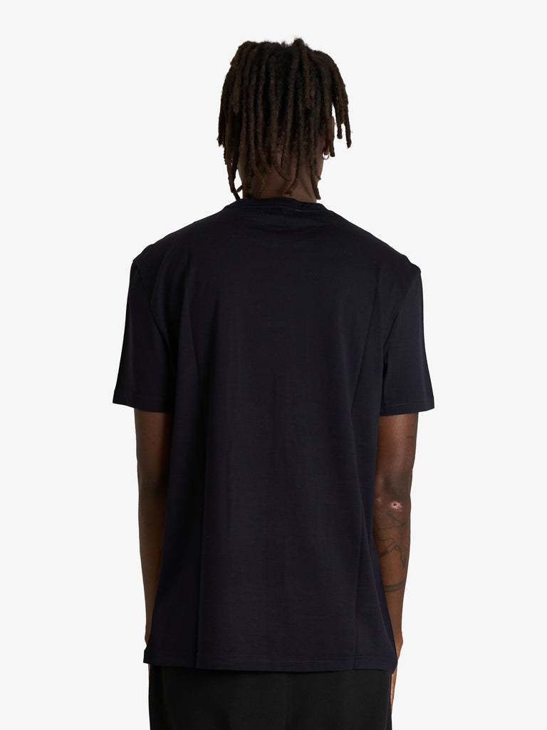 LOW BRAND t-shirt uomo blu lana