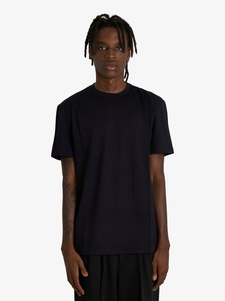 LOW BRAND t-shirt uomo blu lana