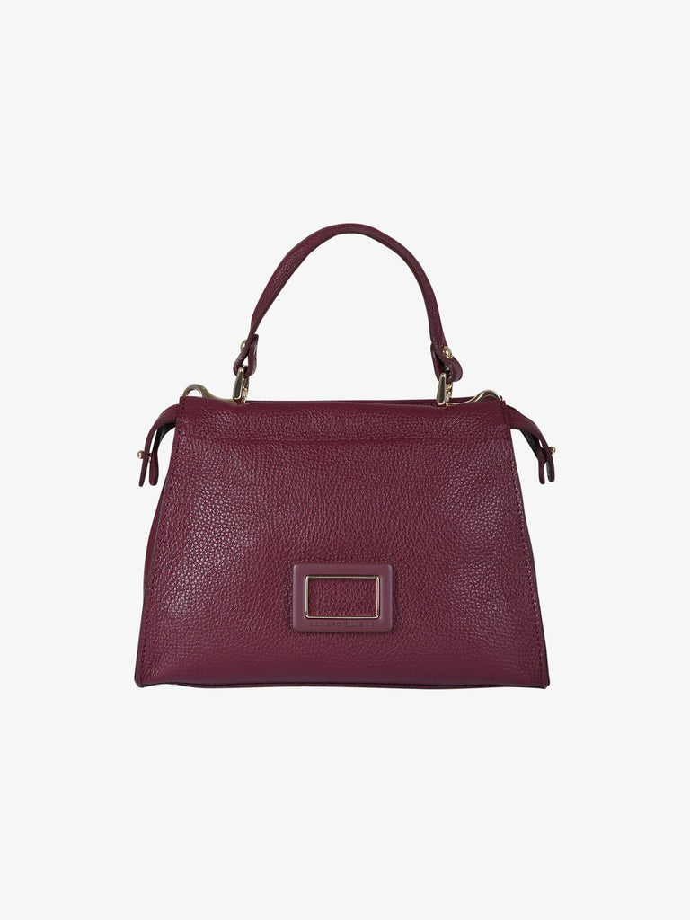 MARC ELLIS borsa a spalla donna adele s do pelle bordeaux