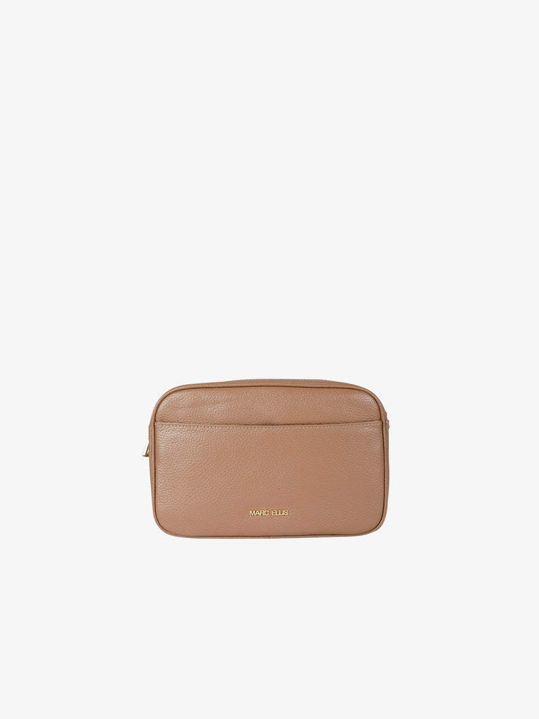 MARC ELLIS borsa a spalla donna althea l do pelle beige