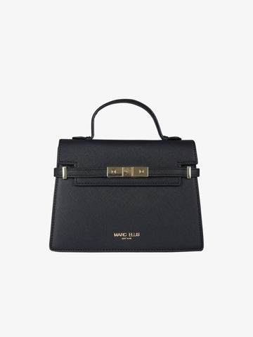 MARC ELLIS borsa a mano donna around m nero