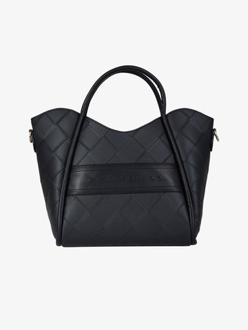 MARC ELLIS borsa a spalla donna basket plait nero