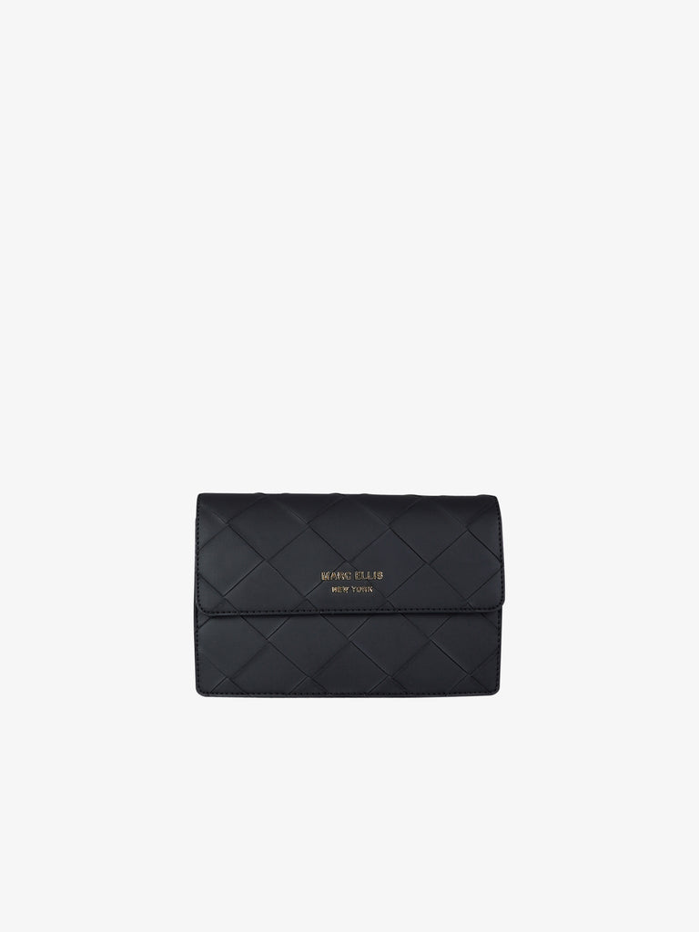 MARC ELLIS borsa a spalla donna bloom bag nero