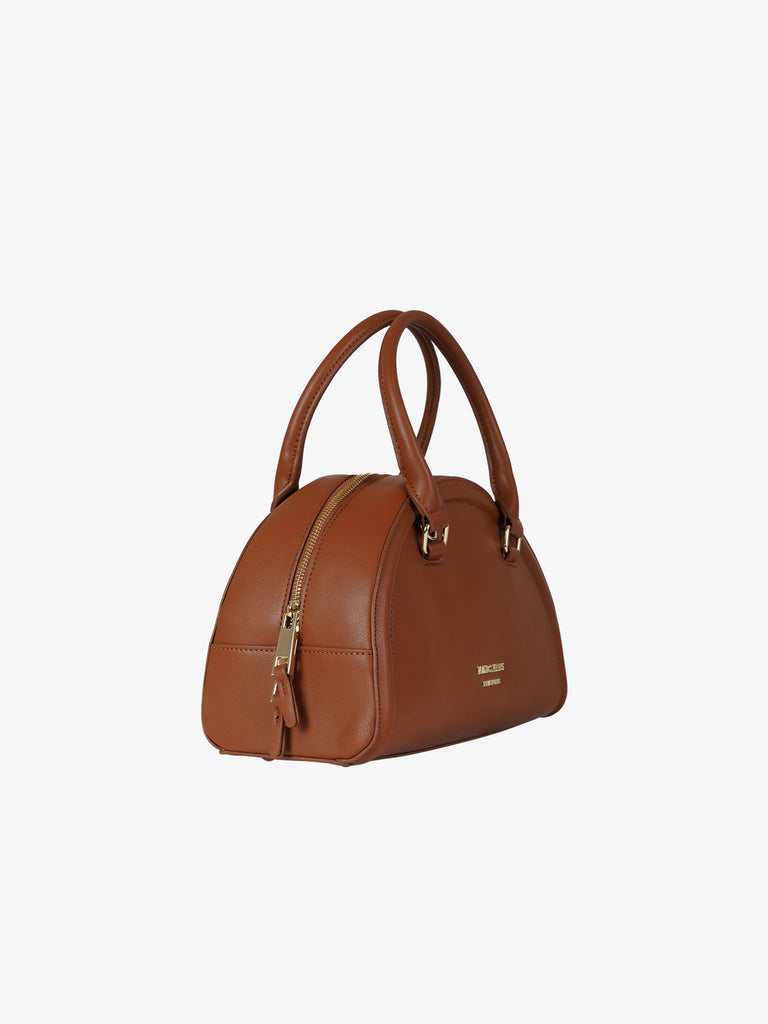 MARC ELLIS borsa a spalla donna brilla marrone