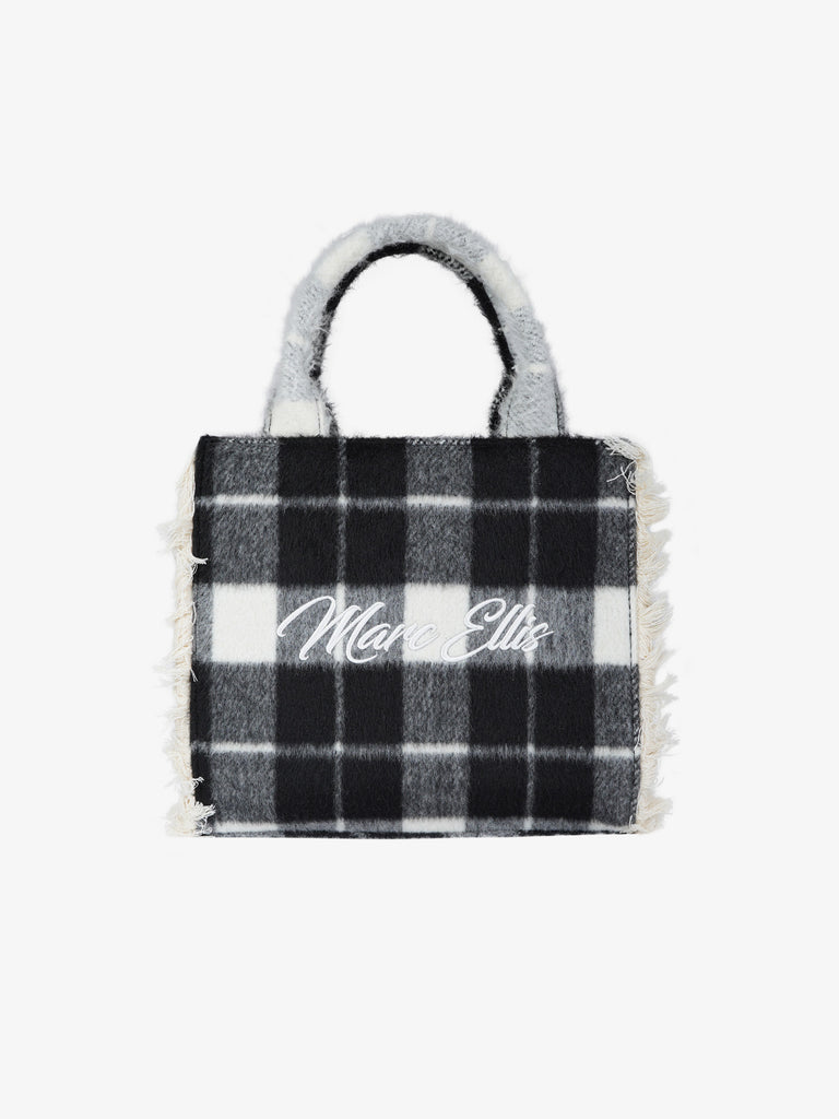 MARC ELLIS borsa a mano donna buby check s nero