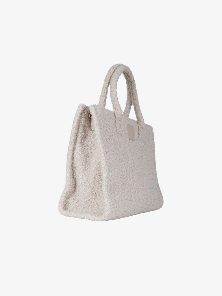 MARC ELLIS borsa a mano donna buby curl l beige