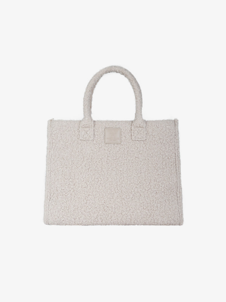 MARC ELLIS borsa a mano donna buby curl l beige