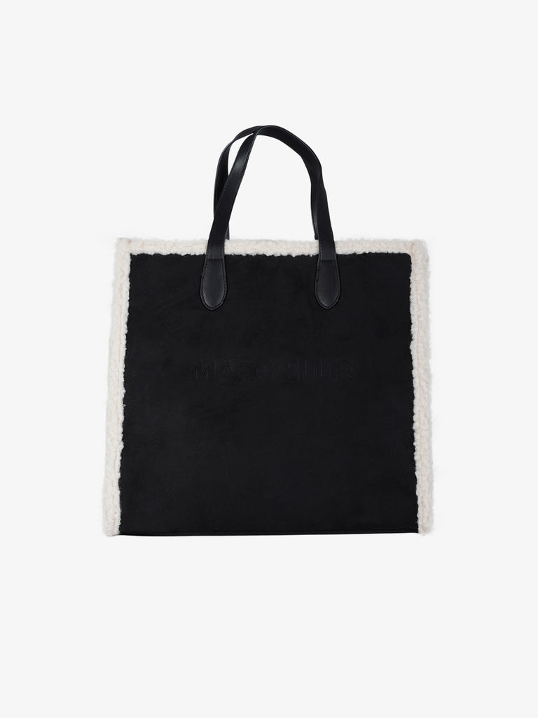 MARC ELLIS borsa a mano donna buby suede l nero