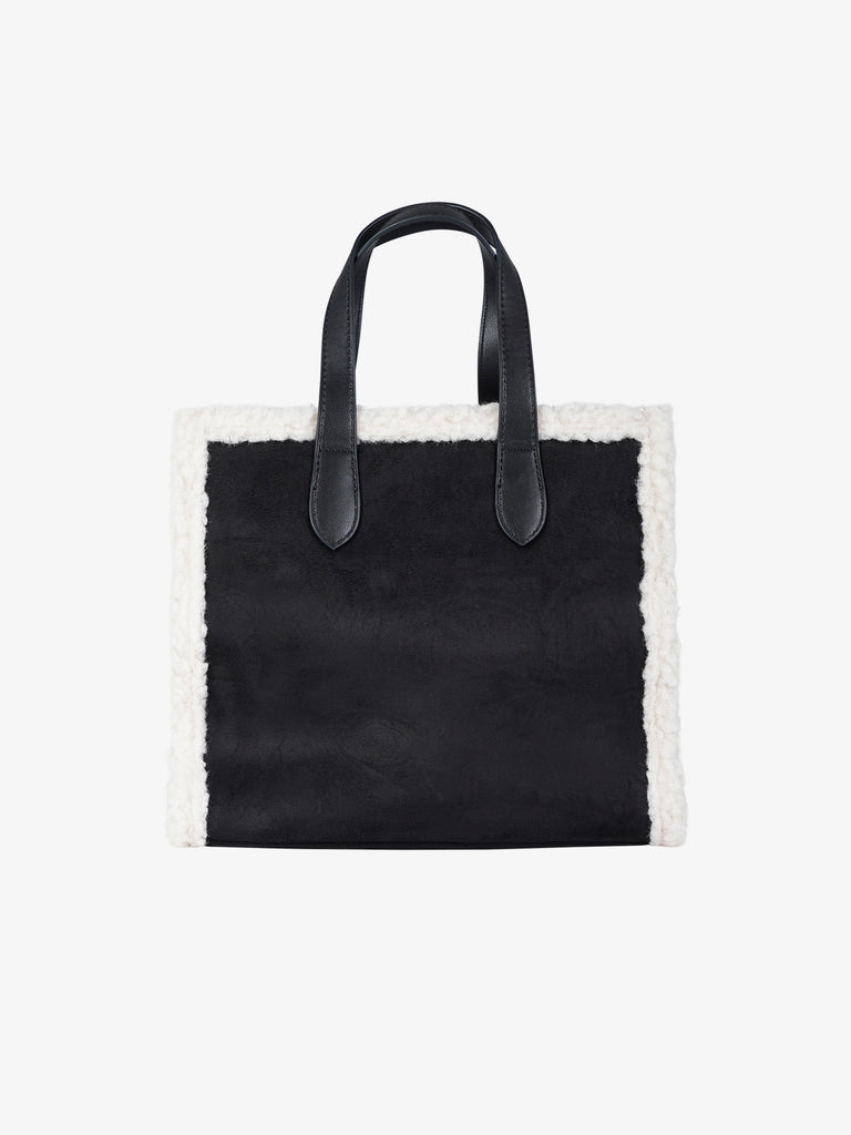 MARC ELLIS borsa a mano donna buby suede m nero