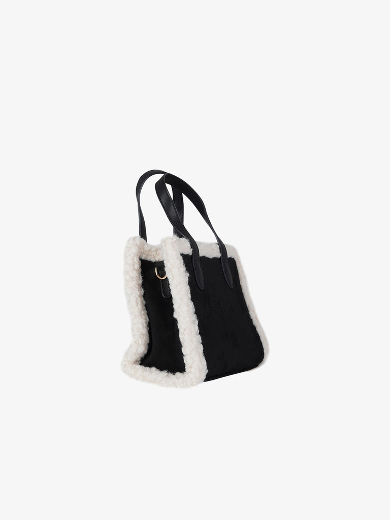 MARC ELLIS borsa a mano donna buby suede s nero