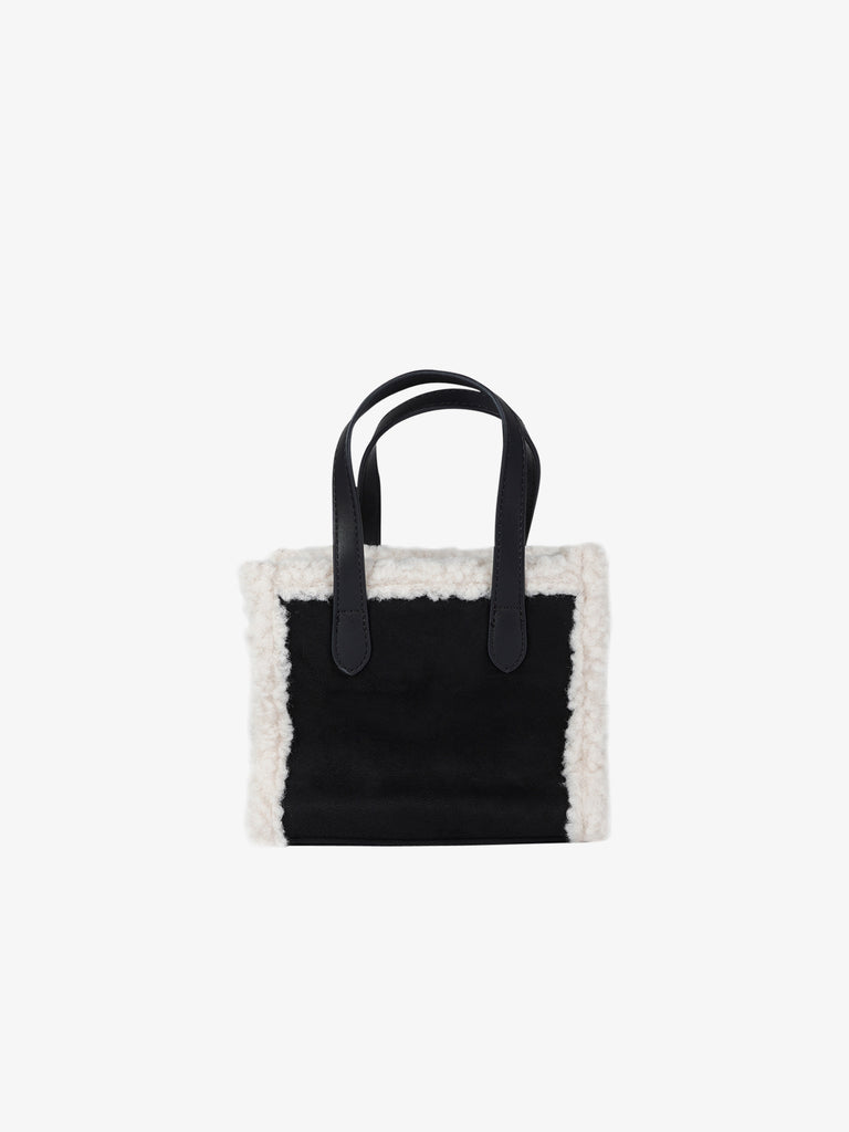 MARC ELLIS borsa a mano donna buby suede s nero