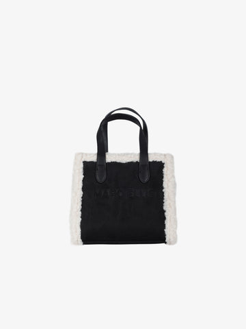 MARC ELLIS borsa a mano donna buby suede s nero