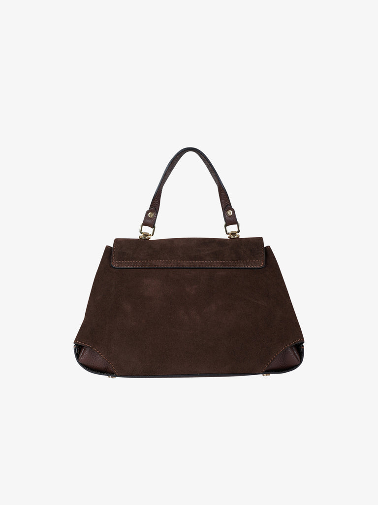 MARC ELLIS borsa a spalla donna deanna cm pelle marrone