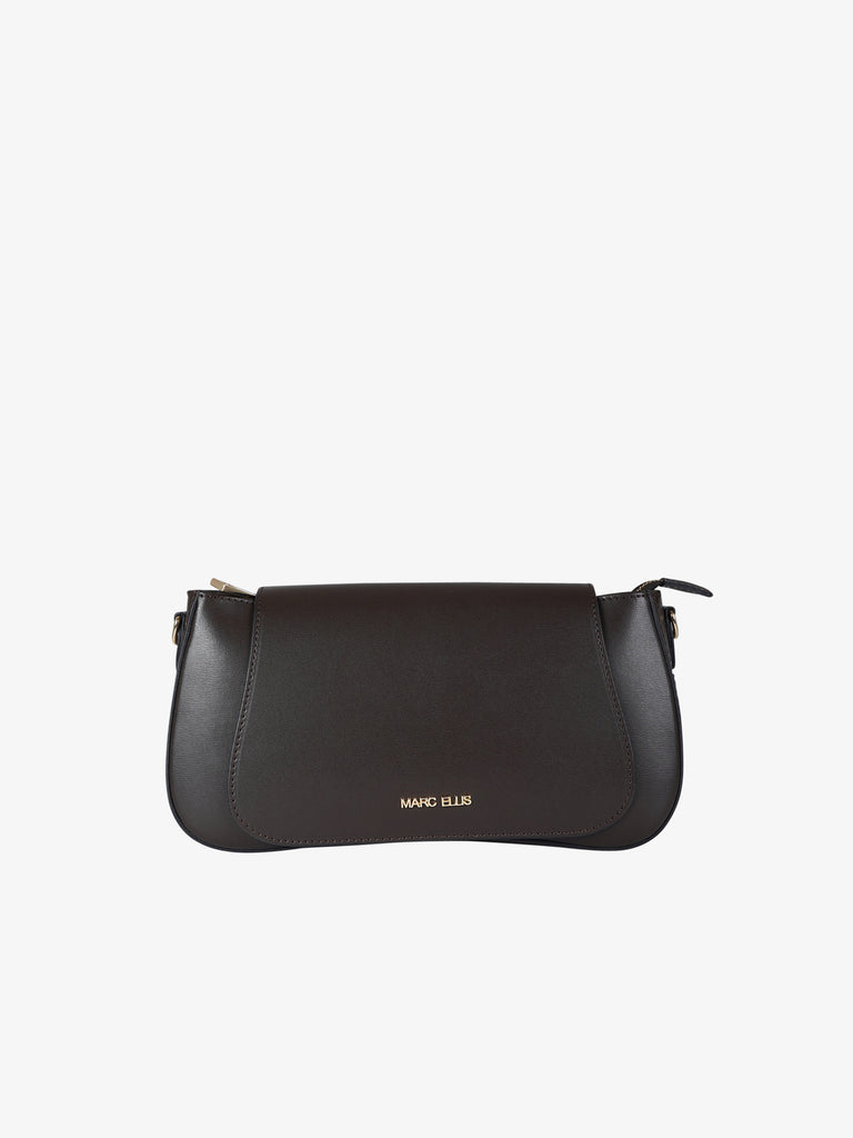 MARC ELLIS borsa a spalla donna deva bx pelle marrone