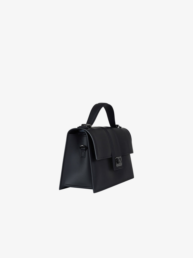 MARC ELLIS borsa a mano donna flat arrow m pvc nero