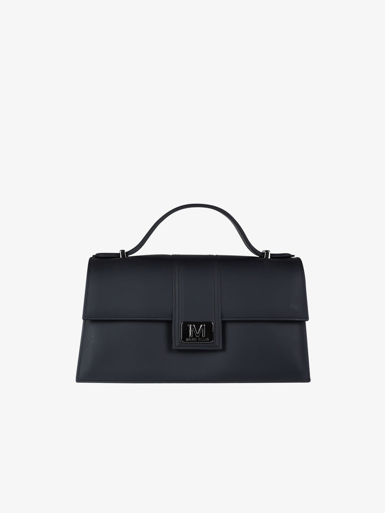 MARC ELLIS borsa a mano donna flat arrow m pvc nero