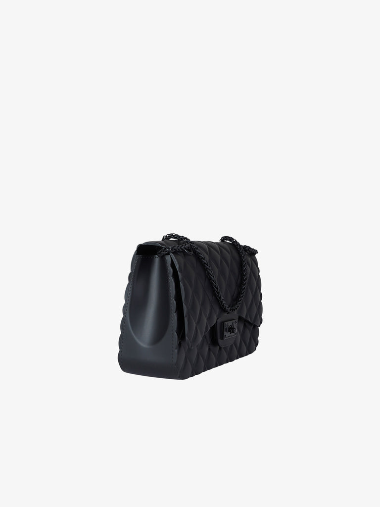 MARC ELLIS borsa a spalla donna flat falcon m pvc nero
