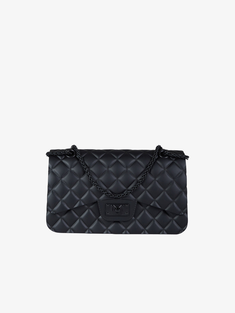 MARC ELLIS borsa a spalla donna flat falcon m pvc nero