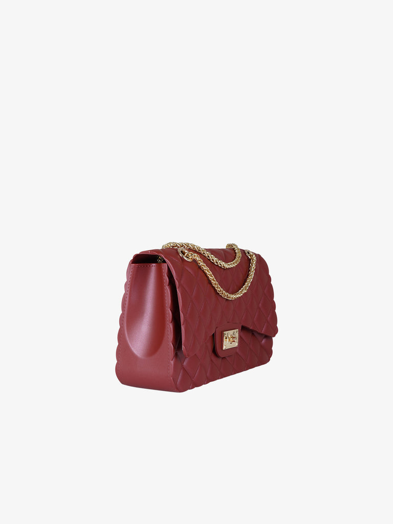 MARC ELLIS borsa a spalla donna flat falcon m pvc rosso