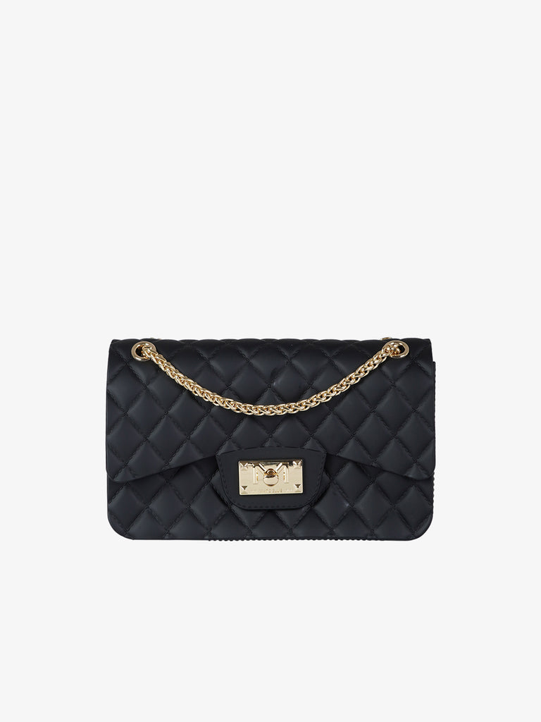 MARC ELLIS borsa a spalla donna flat falcon s pvc nero