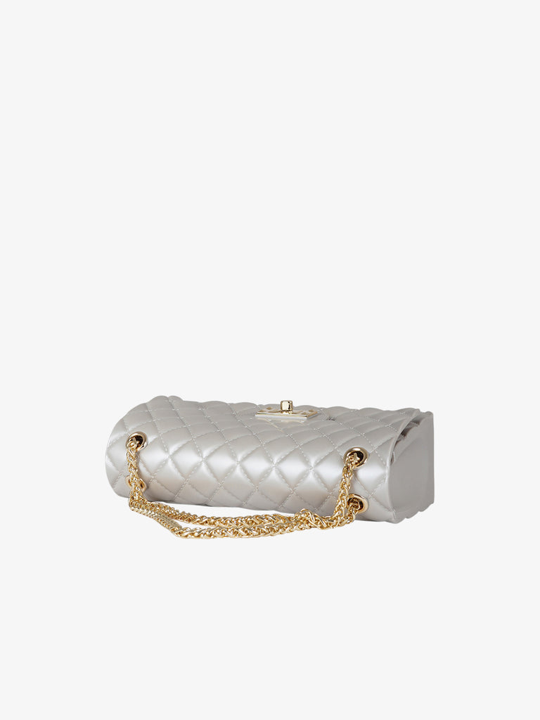 MARC ELLIS borsa a spalla donna flat falcon s pvc beige