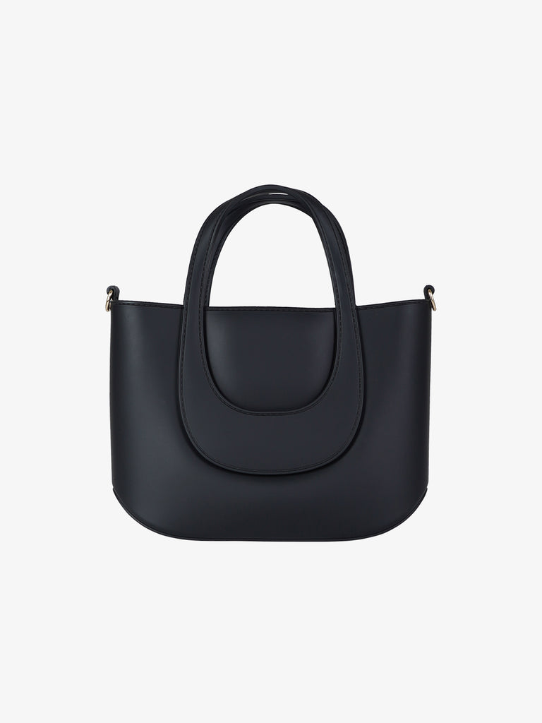 MARC ELLIS borsa a spalla donna flat galizia pvc nero