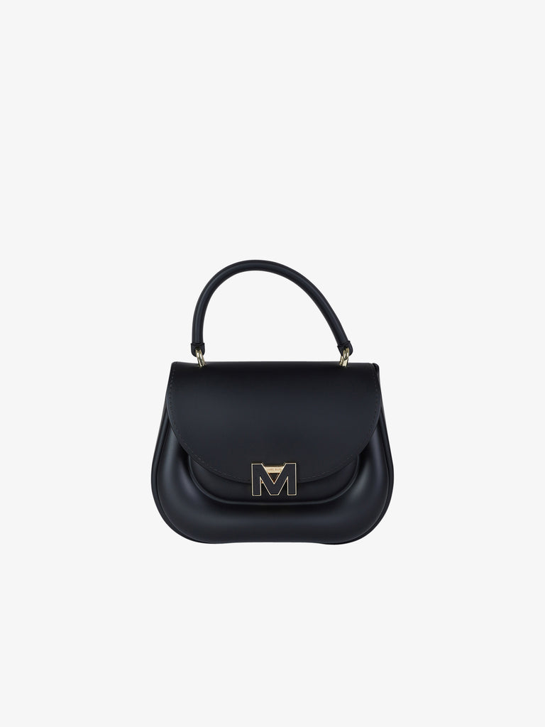 MARC ELLIS borsa a mano donna flat jelly pvc nero