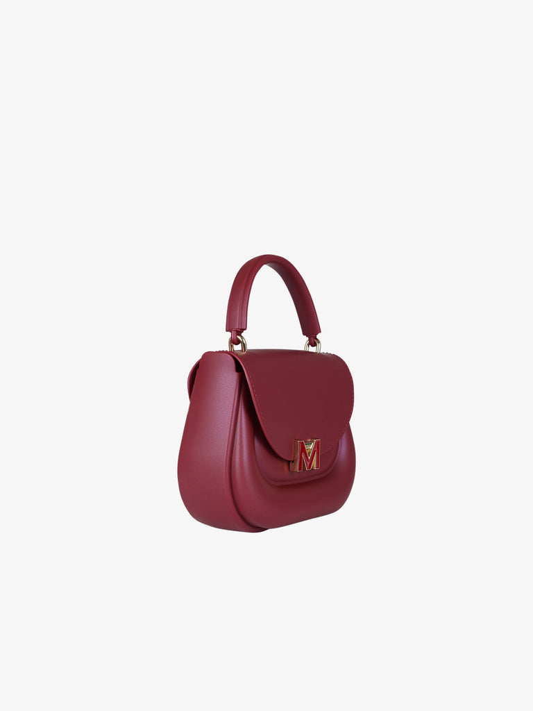 MARC ELLIS borsa a mano donna flat jelly pvc rosso