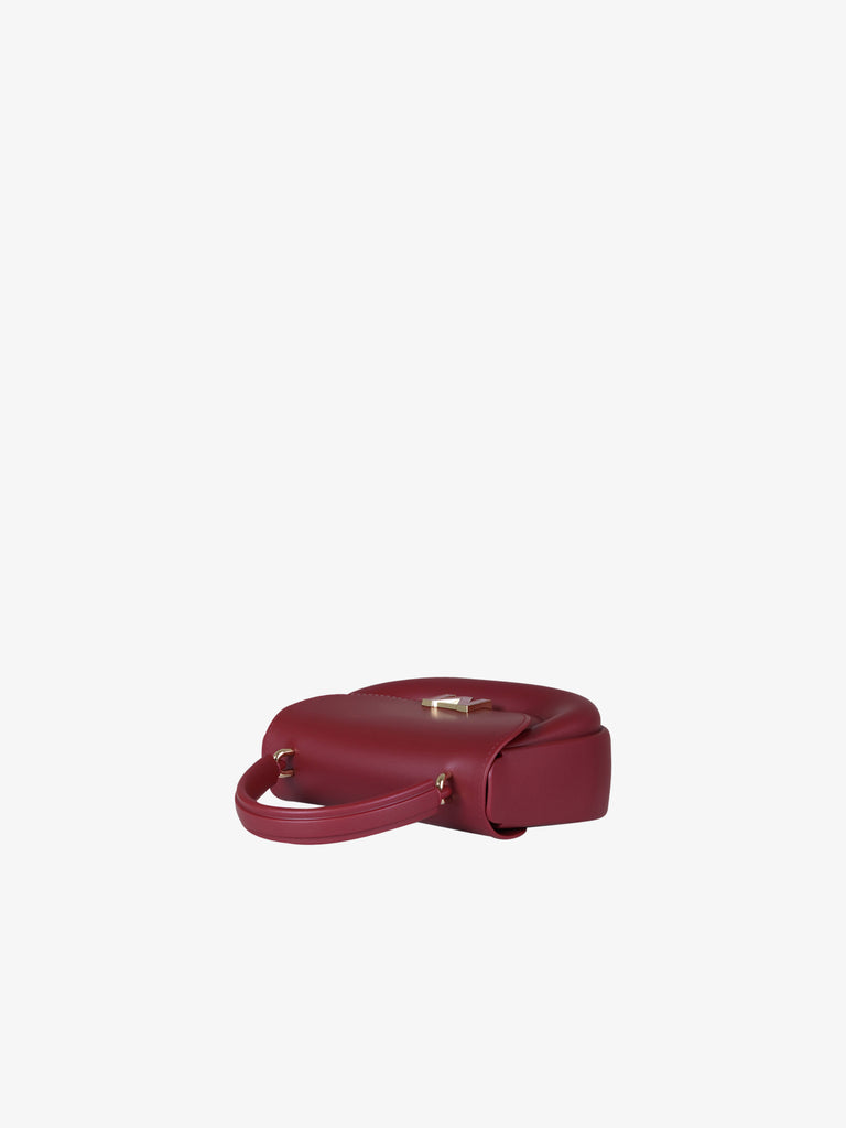 MARC ELLIS borsa a mano donna flat jelly pvc rosso