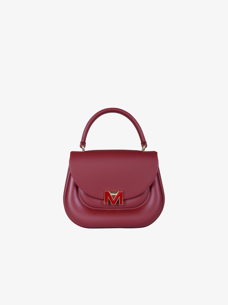 MARC ELLIS borsa a mano donna flat jelly pvc rosso