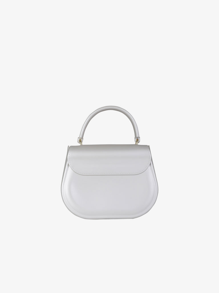 MARC ELLIS borsa a mano donna flat jelly pvc beige