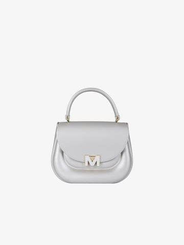 MARC ELLIS borsa a mano donna flat jelly pvc beige