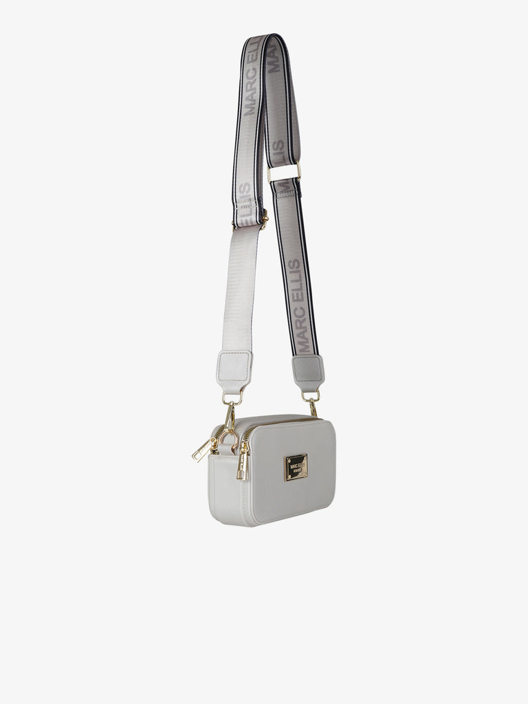 MARC ELLIS borsa a spalla donna flat marc pvc beige