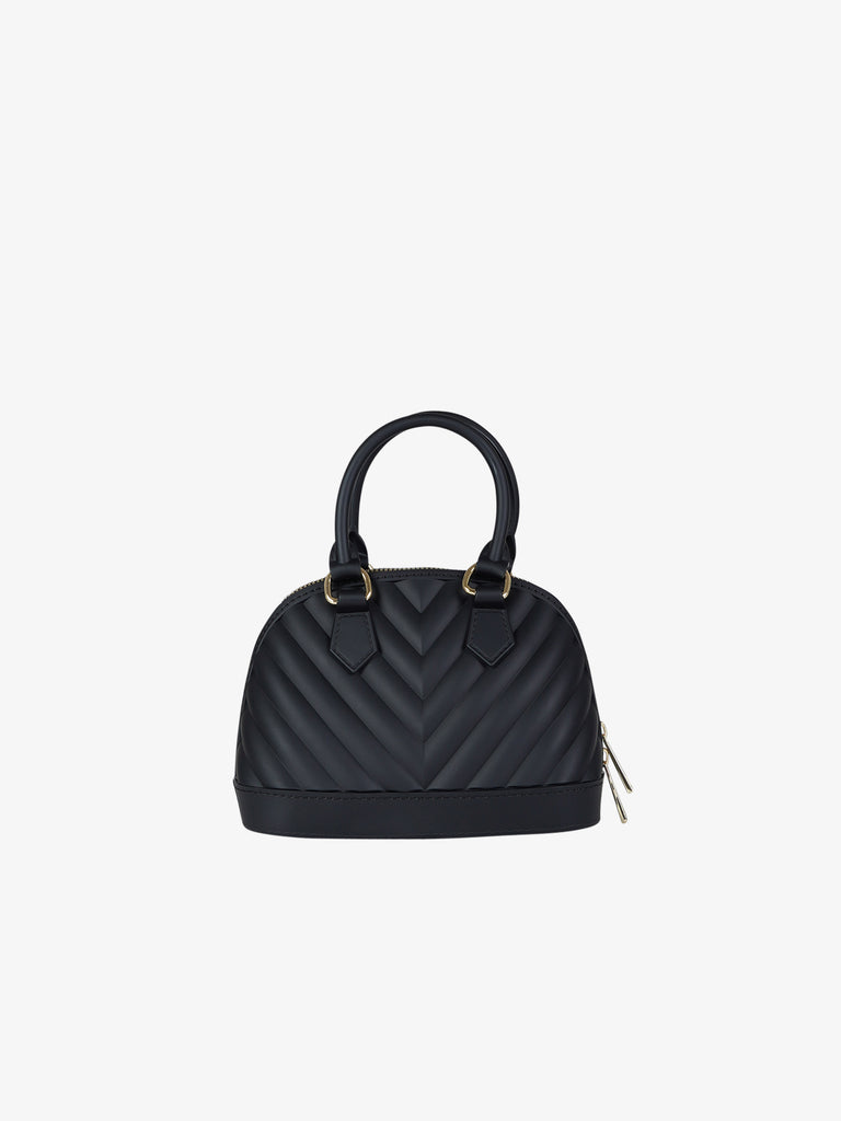 MARC ELLIS borsa a mano donna flat maya pvc nero