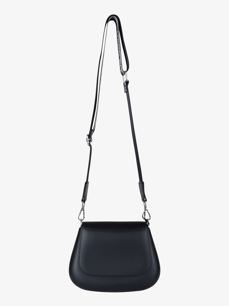 MARC ELLIS borsa a spalla donna flat swipe pvc nero