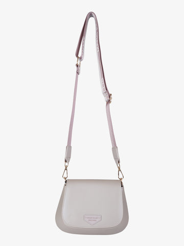 MARC ELLIS borsa a spalla donna flat swipe pvc grigio