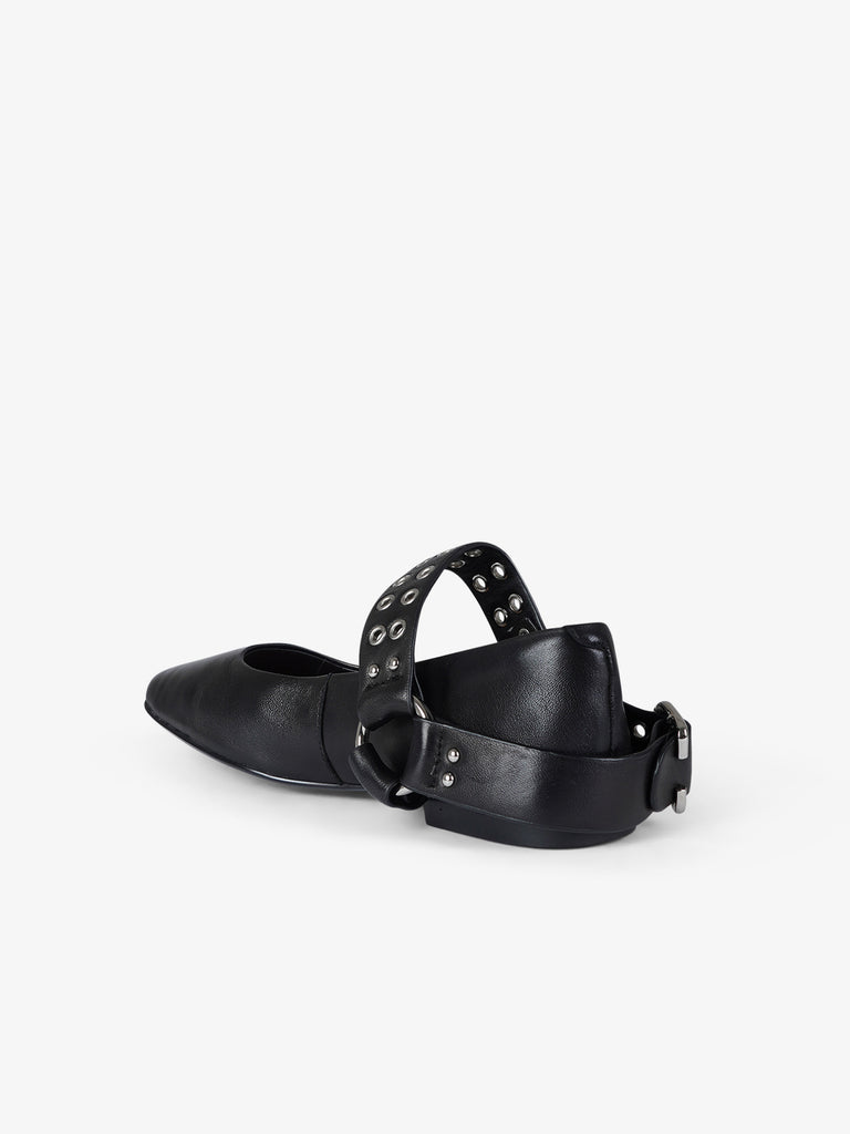 MARC ELLIS ballerine donna pelle nero