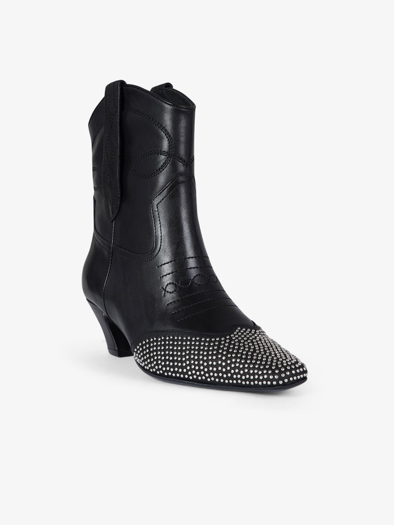 MARC ELLIS stivali donna pelle nero