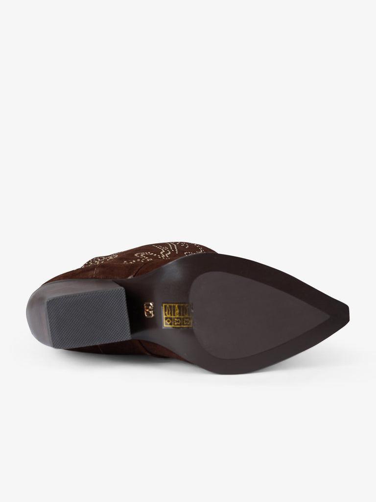 MARC ELLIS stivali donna pelle marrone