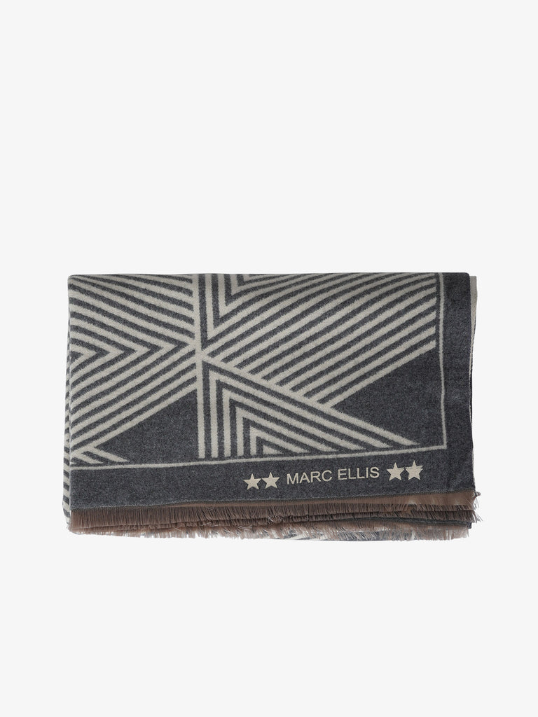 MARC ELLIS sciarpa donna mes-231 grigio