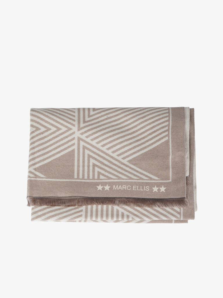 MARC ELLIS sciarpa donna mes-231 beige