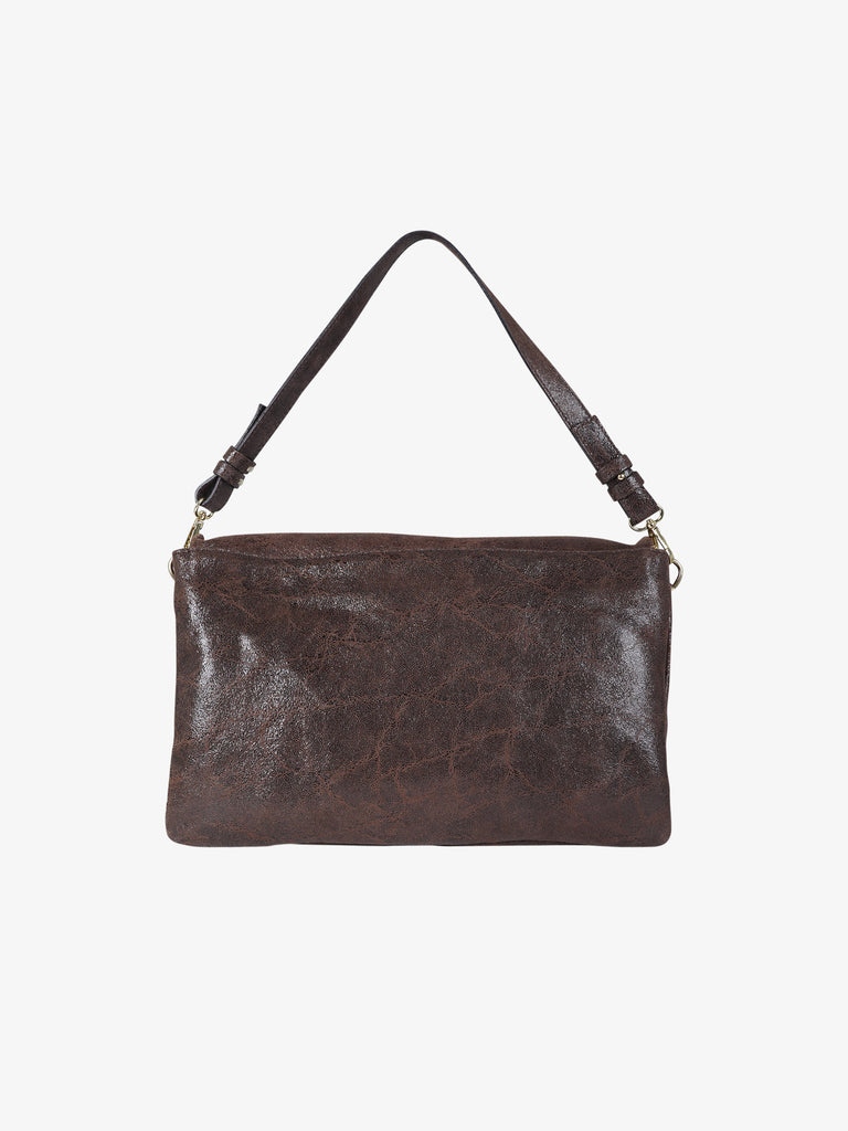 MARC ELLIS borsa a spalla donna miami sh pelle marrone