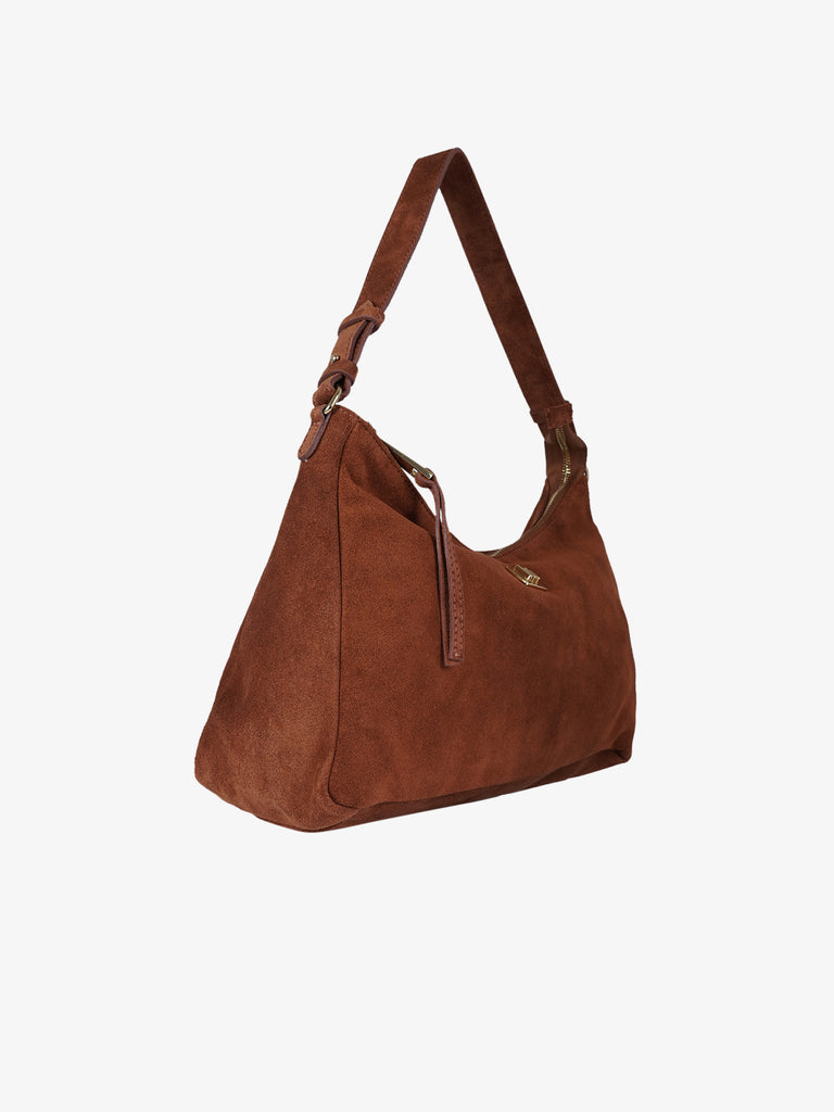 MARC ELLIS borsa a spalla donna unique l cm pelle marrone