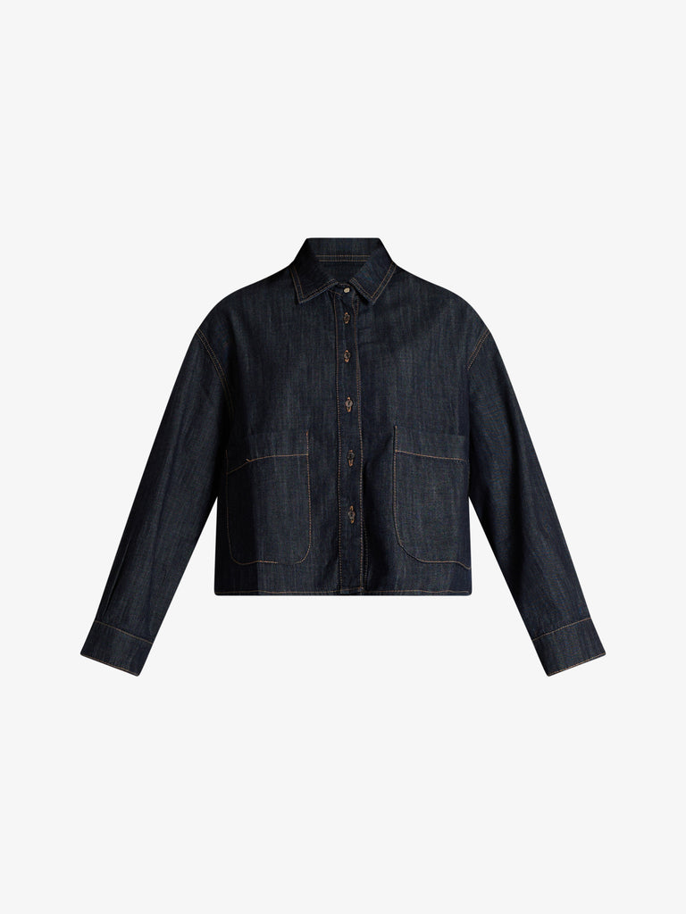 MERCI camicia eolo donna denim cotone