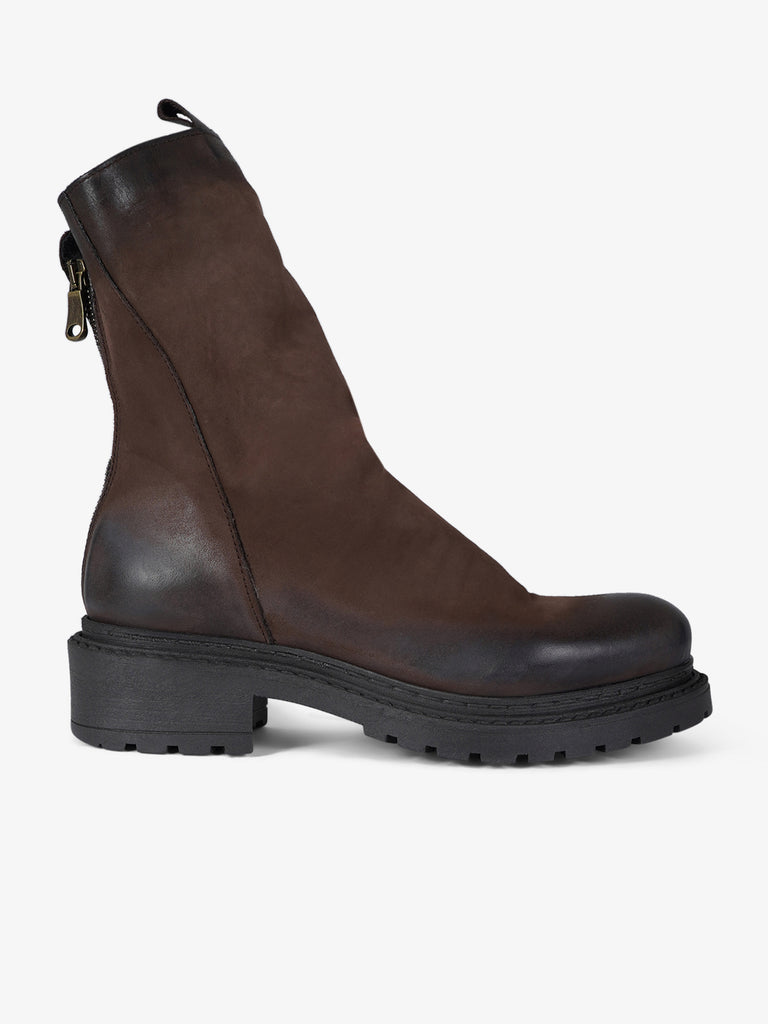 METISSE stivaletti donna ma05 pelle marrone