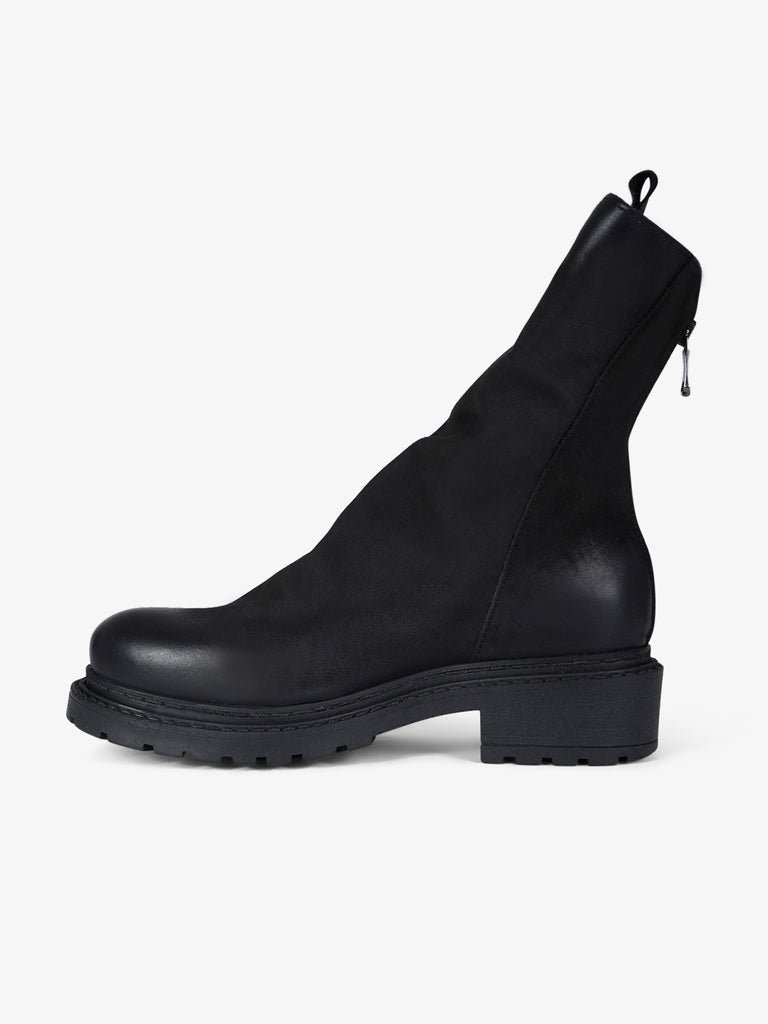 METISSE stivaletti donna ma05 pelle nero