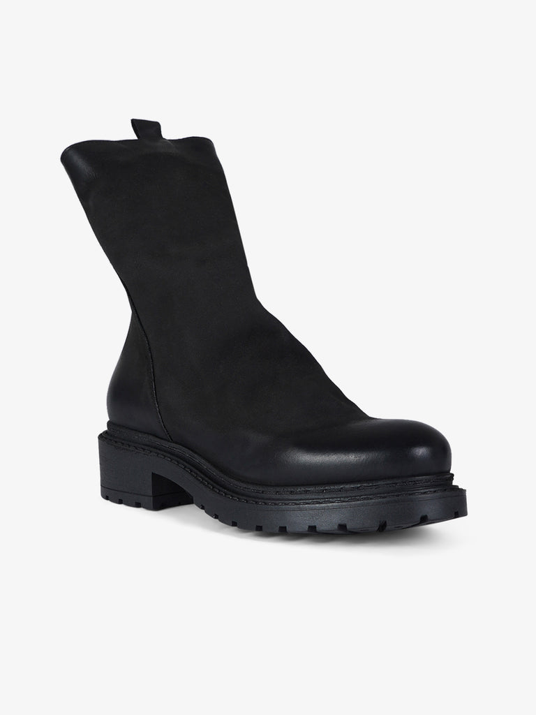 METISSE stivaletti donna ma05 pelle nero