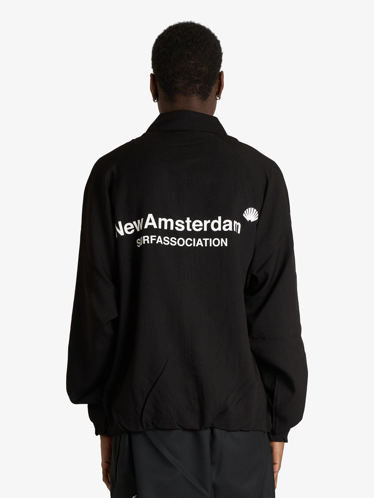 NEW AMSTERDAM maglia a maniche lunghe inflatable uomo nero